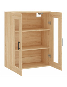 Mobile a Parete Rovere Sonoma 69,5x34x90 cm