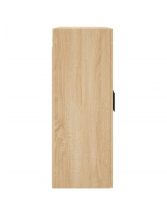 Mobile a Parete Rovere Sonoma 69,5x34x90 cm 2