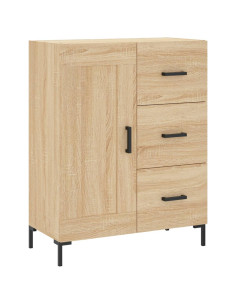 Credenza Rovere Sonoma 69,5x34x180 cm in Legno Multistrato