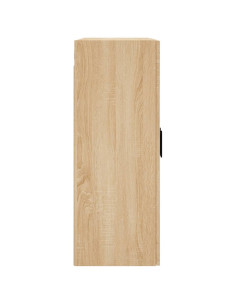 Armadietti a Parete 2 pz Rovere Sonoma in Legno Multistrato