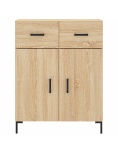 Credenza Rovere Sonoma 69,5x34x180 cm in Legno Multistrato 2