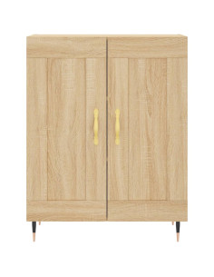 Credenza Rovere Sonoma 69,5x34x180 cm in Legno Multistrato 2
