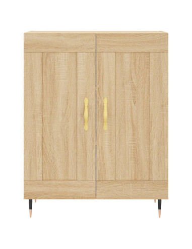 Credenza Rovere Sonoma 69,5x34x180 cm in Legno Multistrato
