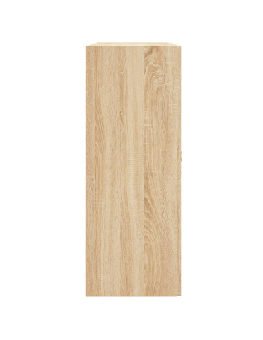 Mobile a Parete Rovere Sonoma 69,5x34x90 cm Legno Multistrato