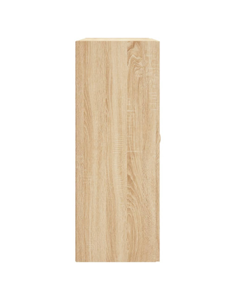 Mobile a Parete Rovere Sonoma 69,5x34x90 cm Legno Multistrato