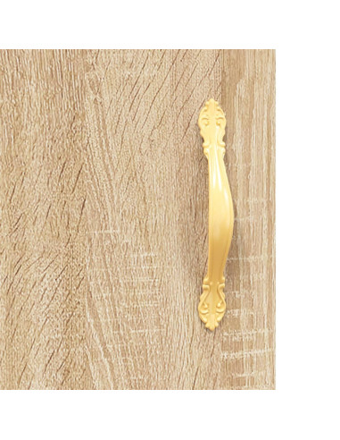 Armadietti a Parete 2 pz Rovere Sonoma in Legno Multistrato