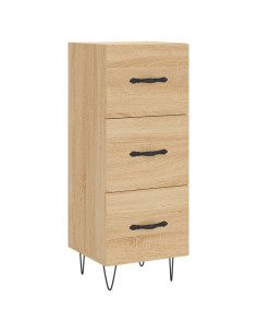 Credenza Rovere Sonoma 34,5x34x180 cm in Legno Multistrato