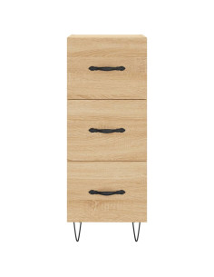 Credenza Rovere Sonoma 34,5x34x180 cm in Legno Multistrato 2