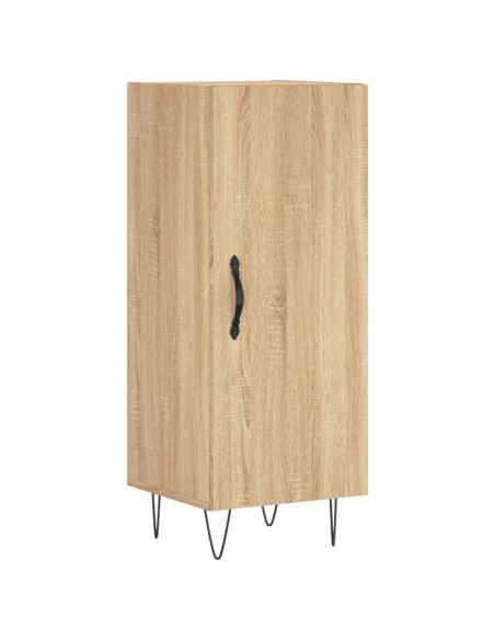 Credenza Rovere Sonoma 34,5x34x180 cm in Legno Multistrato