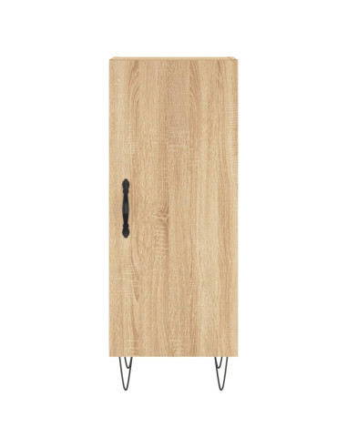 Credenza Rovere Sonoma 34,5x34x180 cm in Legno Multistrato
