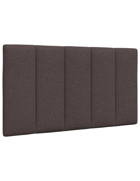 Giroletto senza Materasso Marrone Scuro 90x190 cm Tessuto