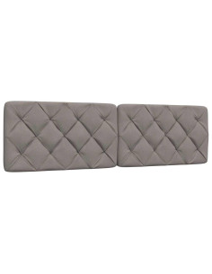 Giroletto con LED senza Materasso Tortora 200x200 cm in Tessuto 2