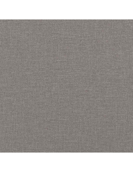 Giroletto senza Materasso Tortora 200x200 cm in Tessuto