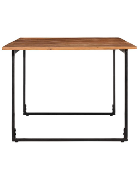 Tavolo da Pranzo 200x100x75 cm in Legno Massello di Acacia