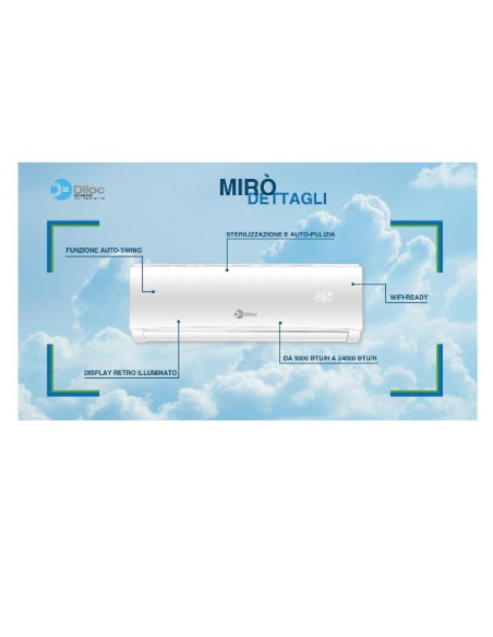 COND  MIRO 12000 BTU  2 6 KW CL A++