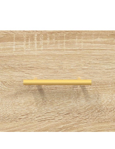 Credenza Rovere Sonoma 69,5x34x180 cm in Legno Multistrato