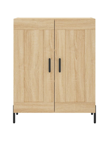Credenza Rovere Sonoma 69,5x34x180 cm in Legno Multistrato