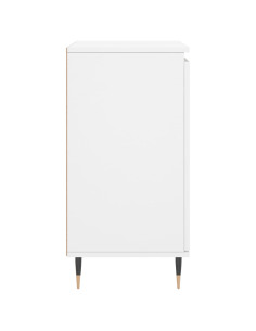 Credenza Bianca 60x35x70 cm in Legno Multistrato 2
