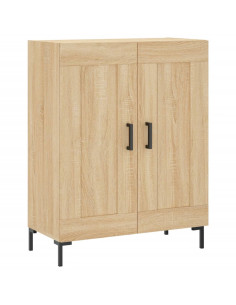 Credenza Rovere Sonoma 69,5x34x180 cm in Legno Multistrato 2