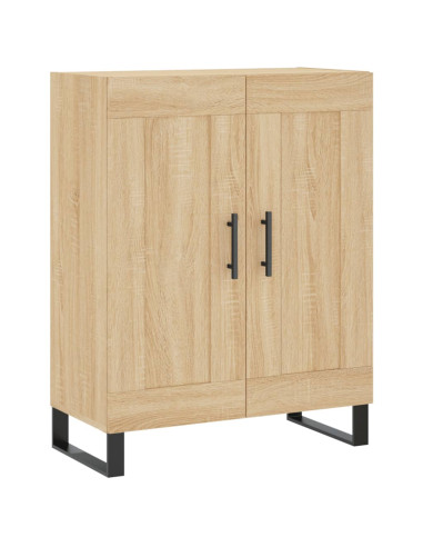 Credenza Rovere Sonoma 69,5x34x180 cm in Legno Multistrato