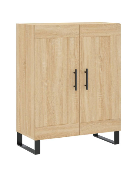 Credenza Rovere Sonoma 69,5x34x180 cm in Legno Multistrato