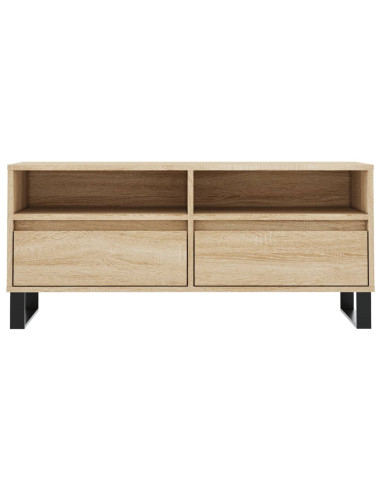 Mobile TV Rovere Sonoma 100x34,5x44,5 cm in Legno Multistrato