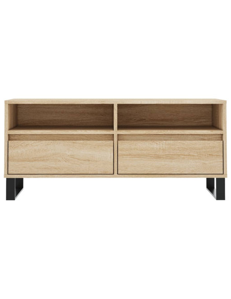 Mobile TV Rovere Sonoma 100x34,5x44,5 cm in Legno Multistrato