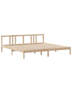 Giroletto con Testiera 180x200 cm Massello Pino