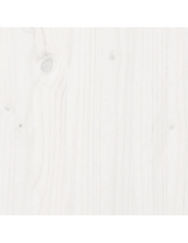 Giroletto con Testiera senza Materasso Bianco 90x190 cm