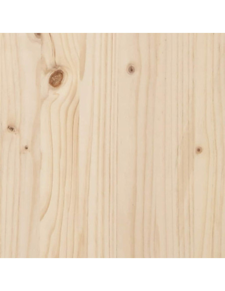 Giroletto con Testiera 90x190 cm in Legno Massello di Pino