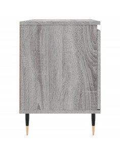 Mobile Porta TV Grigio Sonoma 104x35x50 cm in Legno Multistrato