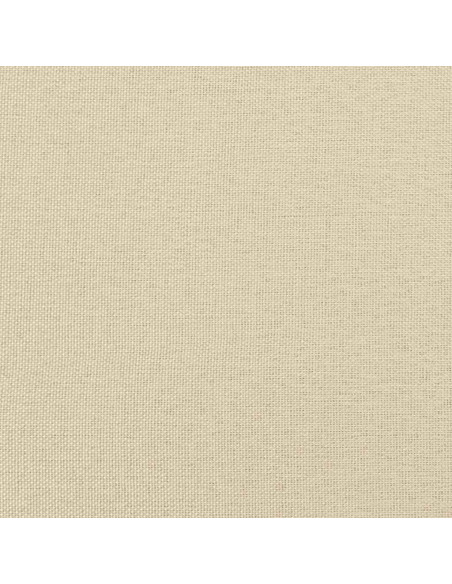 Giroletto senza Materasso Crema 200x200 cm in Tessuto