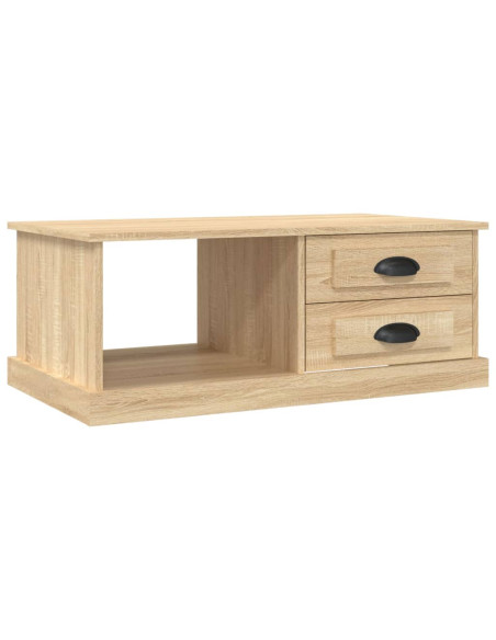 Tavolino da Salotto Rovere Sonoma 90x50x35 cm Legno Multistrato