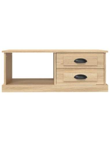 Tavolino da Salotto Rovere Sonoma 90x50x35 cm Legno Multistrato