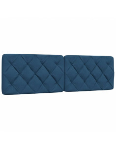 Giroletto senza Materasso Blu 160x200 cm in Tessuto