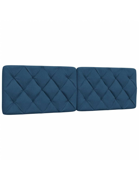 Giroletto senza Materasso Blu 160x200 cm in Tessuto