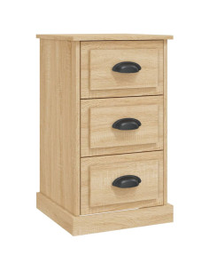 Comodino Rovere Sonoma 39x39x67 cm in Legno Multistrato
