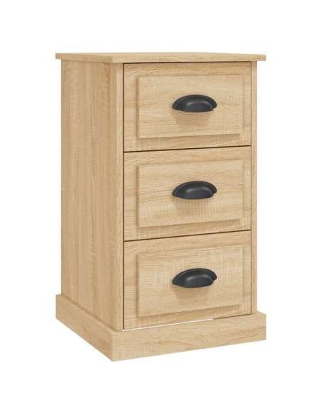 Comodino Rovere Sonoma 39x39x67 cm in Legno Multistrato