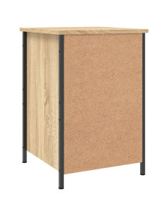 Comodino Rovere Sonoma 40x42x60 cm in Legno Multistrato 2