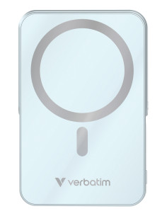 Verbatim Charge 'n' Go Magnetic Wireless Polimeri di litio (LiPo) 10000 mAh Carica wireless Blu 2