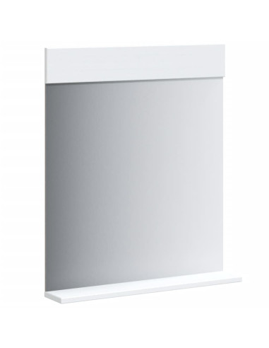 Set Mobili da Bagno 2 pz BERG Bianco in Legno Massello di Pino