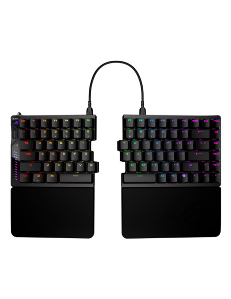 ASUS ROG Falcata tastiera Gaming USB + RF Wireless + Bluetooth Nero