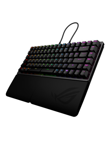 ASUS ROG Falcata tastiera Gaming USB + RF Wireless + Bluetooth Nero
