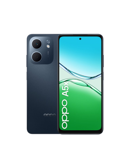 OPPO A5x Smartphone, Foto AI 32MP, Frontale 5MP, Display 6.67” 90HZ LCD HD+, 6000mAh, RAM 4(Esp1GB/2GB/4GB)+ROM 128GB (esp1TB)