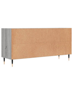 Mobile TV Grigio Sonoma 103,5x30x50 cm in Legno Multistrato