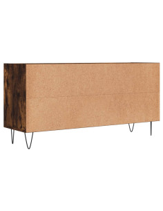 Mobile Porta TV Rovere Fumo 103,5x30x50 cm in Legno Multistrato