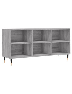 Mobile TV Grigio Sonoma 103,5x30x50 cm in Legno Multistrato 2