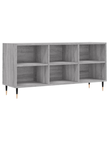Mobile TV Grigio Sonoma 103,5x30x50 cm in Legno Multistrato