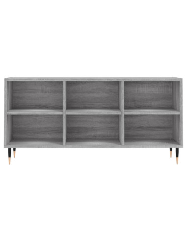 Mobile TV Grigio Sonoma 103,5x30x50 cm in Legno Multistrato