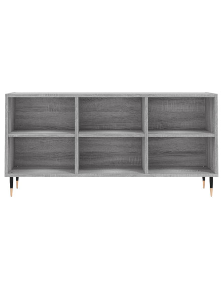 Mobile TV Grigio Sonoma 103,5x30x50 cm in Legno Multistrato